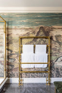 5-Bar Floor Mounted Towel Rail