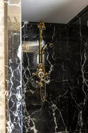 The Dalby Surface Mounted Shower, 45 ° Arm