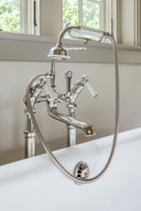 The Coll Bath & Shower Mixer With Floor Standing Legs