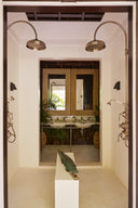 The Dalby Surface Mounted Shower, Straight Arm