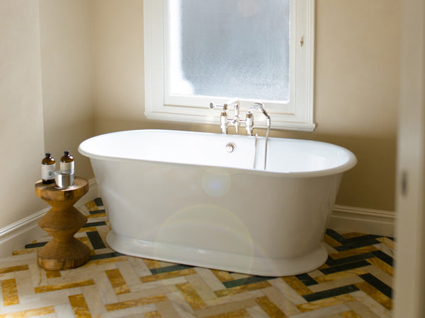 Inside Alex Carl's Bathroom