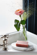Arabescato Marble Soap Dish