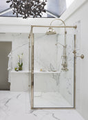 The Dalby Surface Mounted Shower, Curved Arm