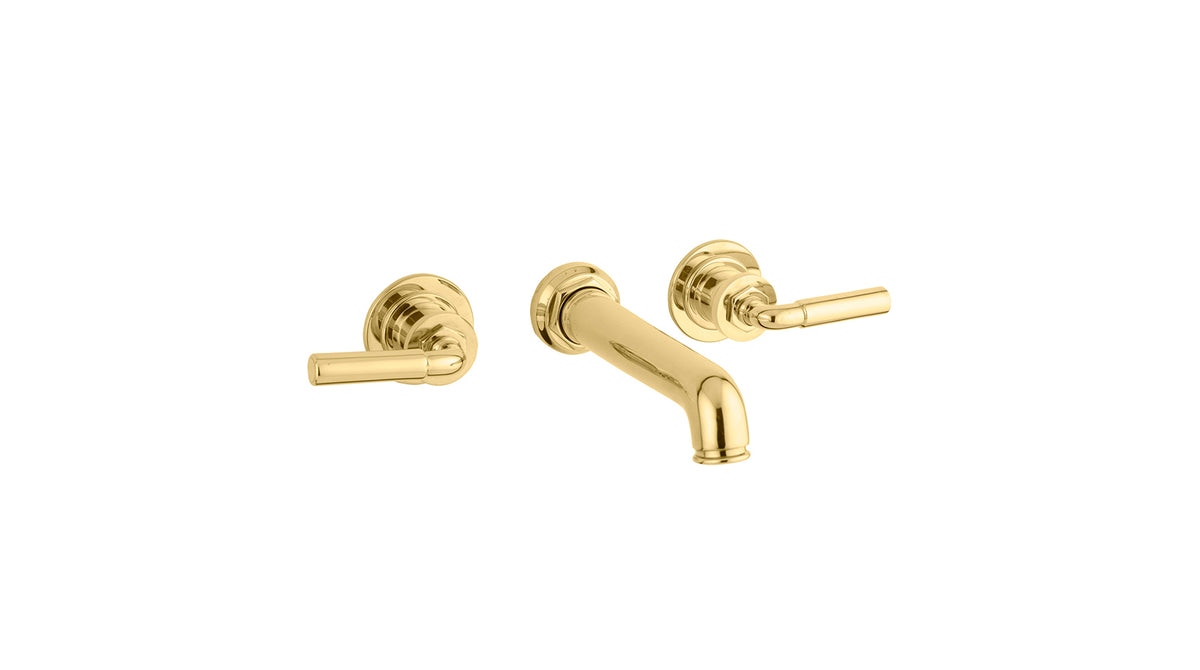 The Bestwood Lever Wall Mounted 3-Hole Bath Mixer