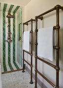 5-Bar Floor Mounted Towel Rail
