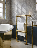 3-Bar Floor Mounted Towel Rail