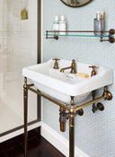 Basin Pipework For Taps Into Wall