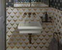 The Mull Classic 3 Hole Wall Basin Mixer Short Spout