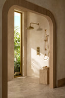 The Hudson Shower Plate Thermo & 2 x On/Off