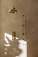 The Hudson Shower Plate Thermo & 2 x On/Off