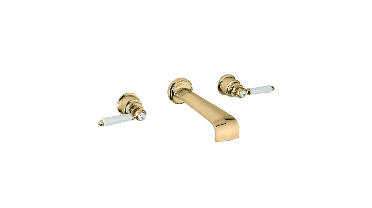 The Chessleton Wall Mounted 3 Hole Bath Mixer