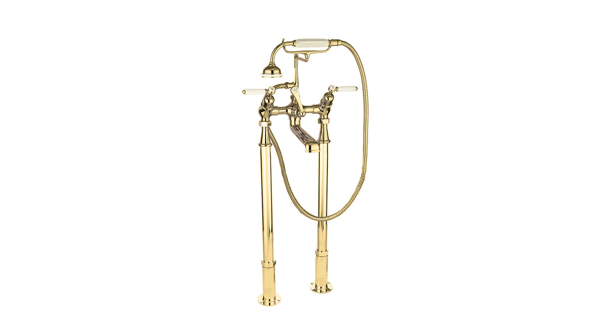 The Coll Bath & Shower Mixer With Floor Standing Legs