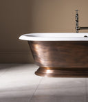The Burnished Copper Tay Cast Iron Bath Tub