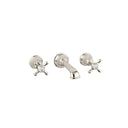 The Mull Classic 3 Hole Wall Mounted Basin Mixer