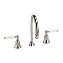 The Coll 3 Hole Basin Mixer with Swan Neck Spout