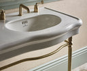 The Leawood Lever 3 Hole Basin Mixer