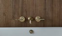 The Leawood Wall Mounted 3-Hole Bath Mixer