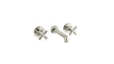 The Bestwood X Head 3 Hole Wall Mounted Basin Mixer
