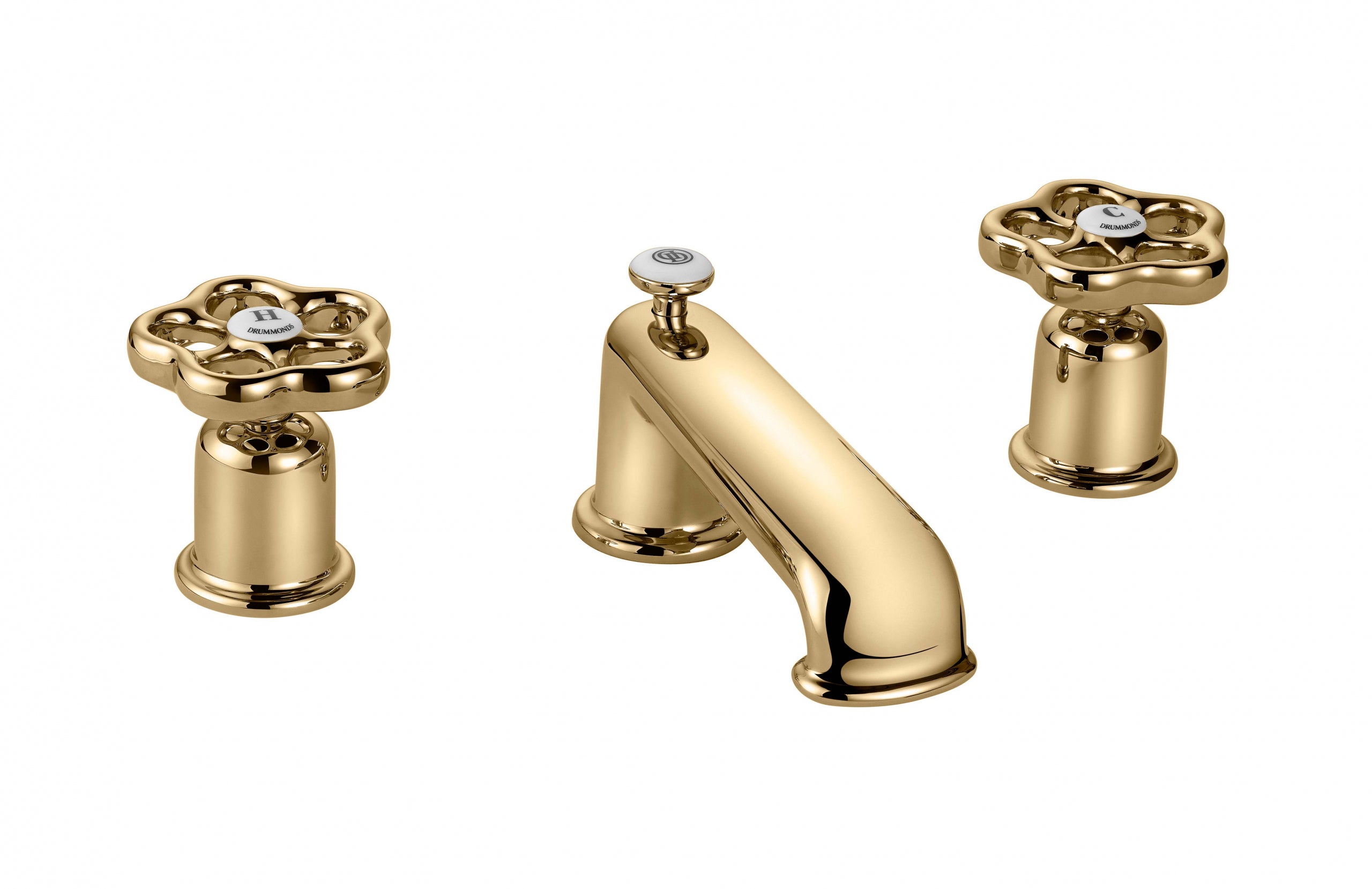 The Bibury 3-Hole Basin Mixer