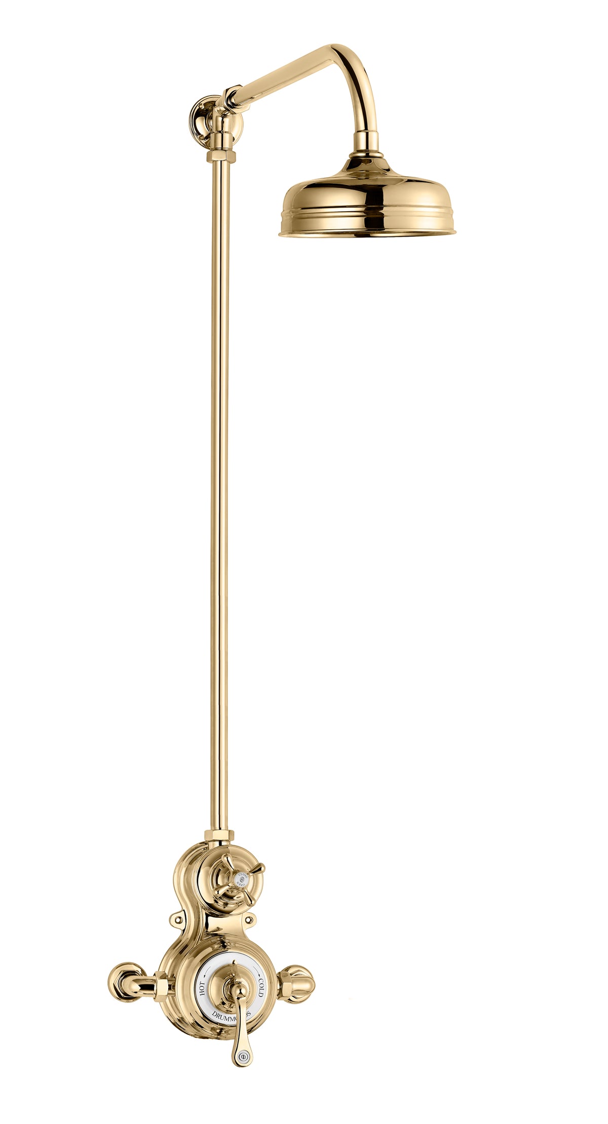 The Dalby Surface Mounted Shower, Straight Arm