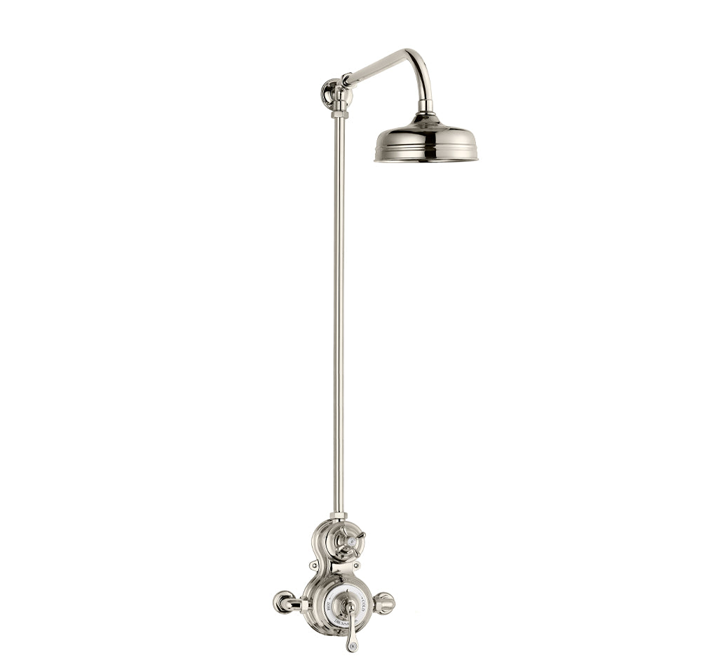 The Dalby Surface Mounted Shower, Straight Arm