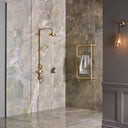 The Dalby Surface Mounted Shower, Straight Arm