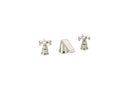 The Hudson X-Head 3-Hole Basin Mixer