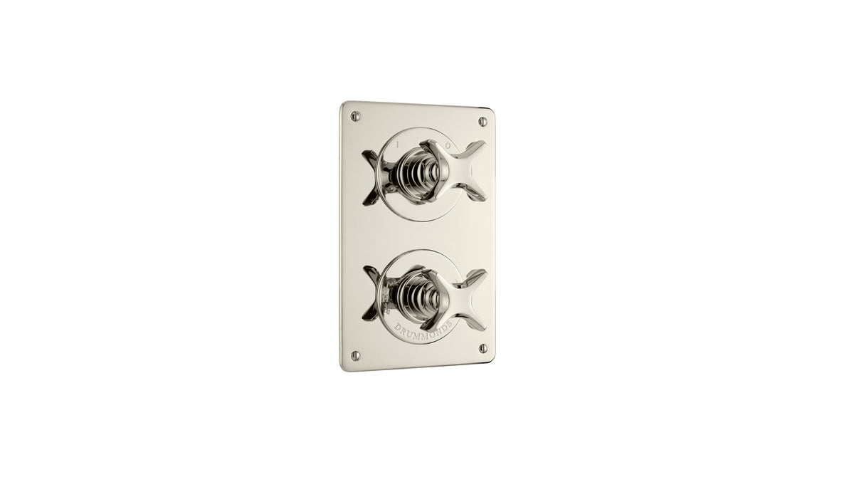 The Hudson X-Head Shower Plate Thermo & On/Off