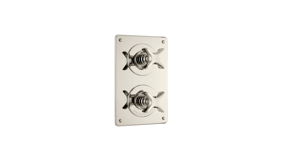 The Hudson X-Head Shower Plate Thermo & 2 Way