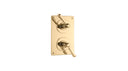 The Hudson Lever Shower Plate Thermo & 2 Way