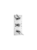 The Hudson Shower Plate Thermo & 2 x On/Off