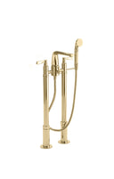 The Hudson Lever Floor Standing Bath & Shower Mixer