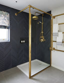 The Dalby Surface Mounted Shower, Straight Arm