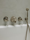 The Mull Classic Wall Mounted Lions Head Mixer