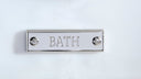 Shower Name Plates Set (Shower, Hand Shower, Bath)