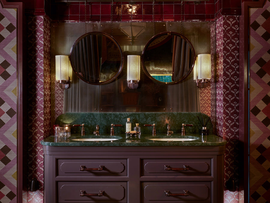 A Jewel-Box Powder Room