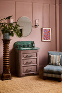 The Grand Union Single Vanity Cabinet Designed By Nicola Harding
