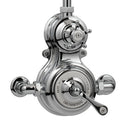 The Dalby Surface Mounted Shower, Curved Arm