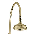 The Dalby Surface Mounted Shower, Curved Arm
