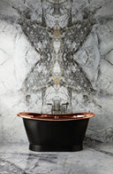 The Baby Tyne Copper Bath Tub With Painted Exterior