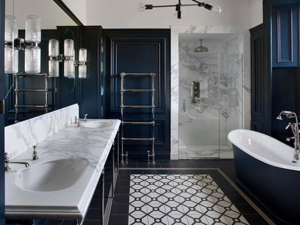 Blue Elegance Bathroom