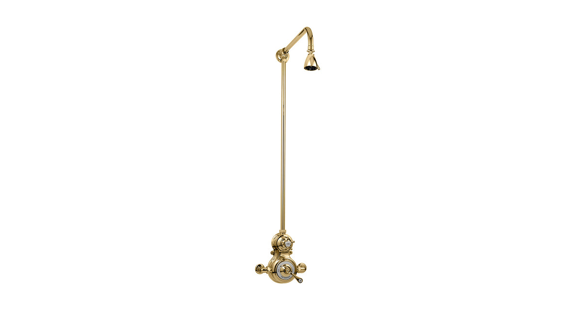 The Dalby Surface Mounted Shower, Straight Arm