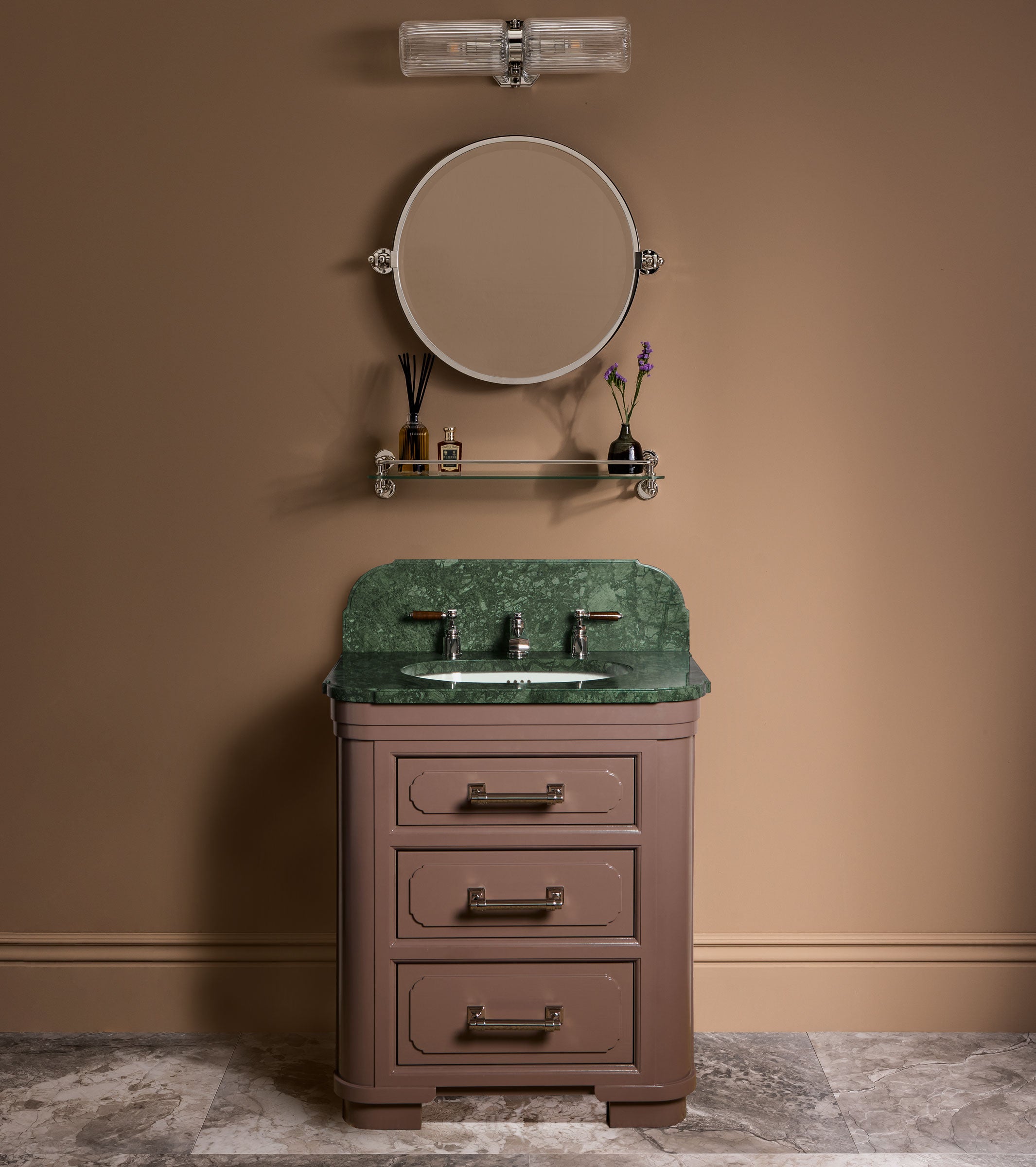 The Grand Union Single Vanity Cabinet Designed By Nicola Harding