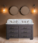 The Grand Union Double Vanity Cabinet Designed By Nicola Harding