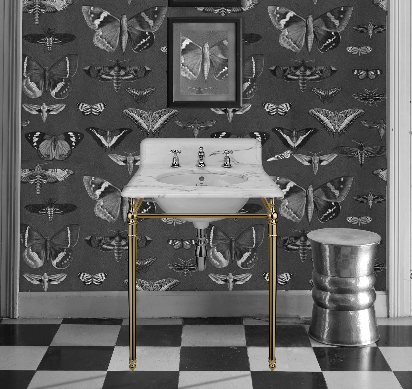 The Single Lea Vanity Basin Stand