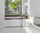 The Leawood Floor Standing Bath & Shower Mixer