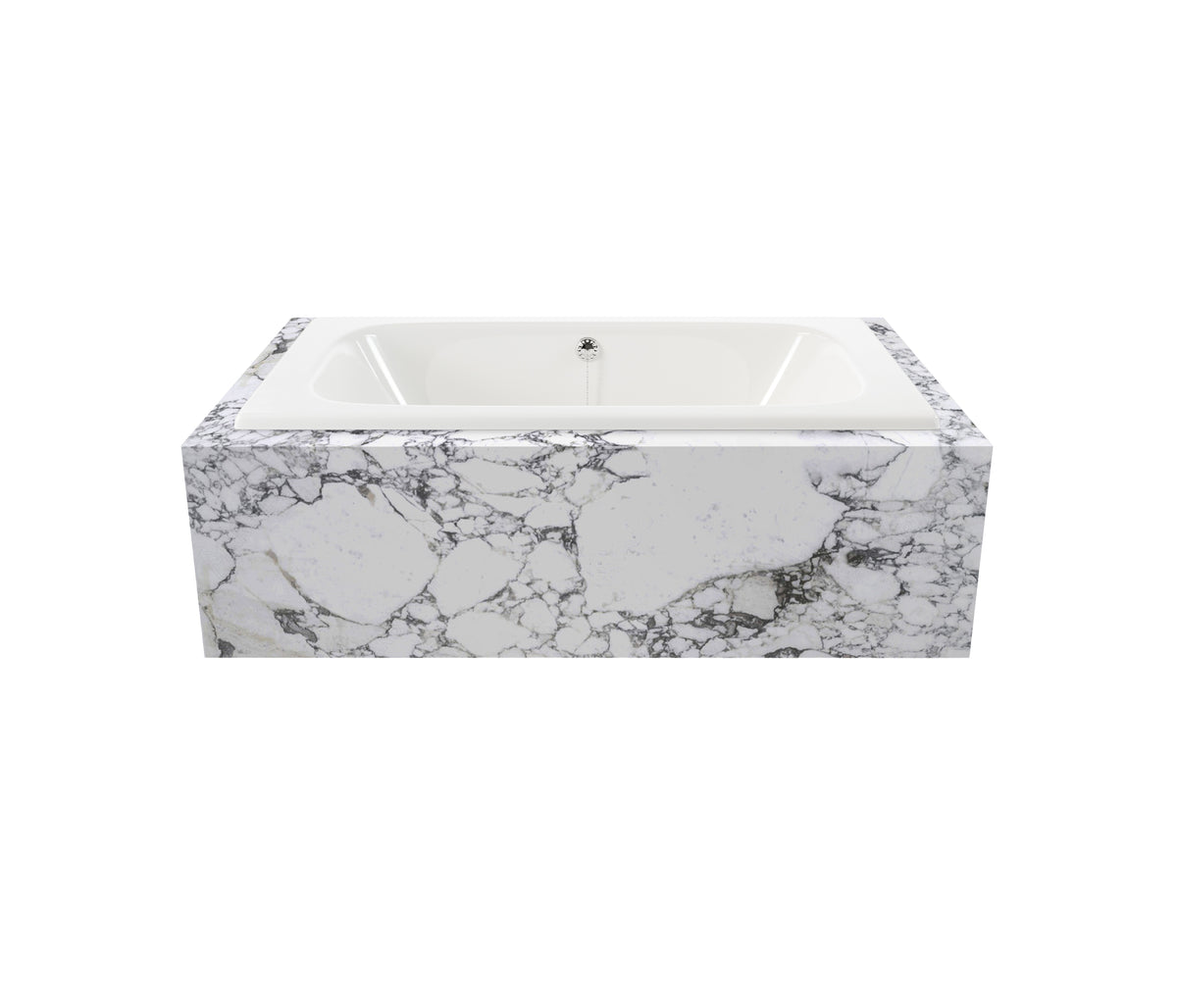 The Baby Lomond Overmounted Cast Iron Bath Tub