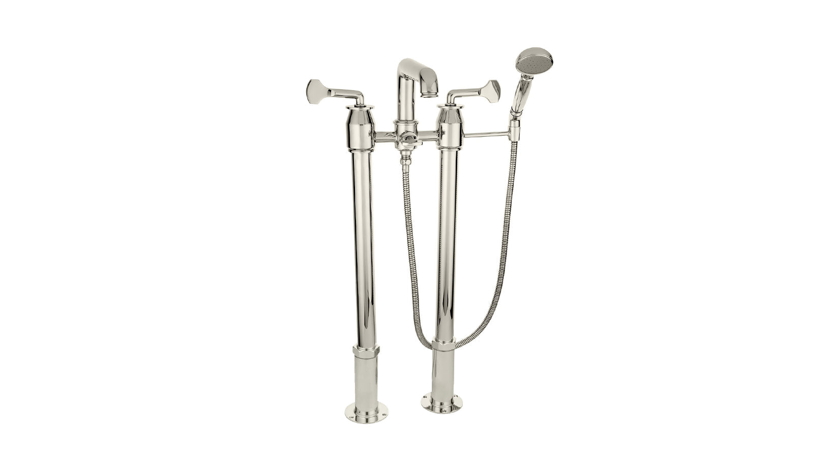The Leawood Floor Standing Bath & Shower Mixer