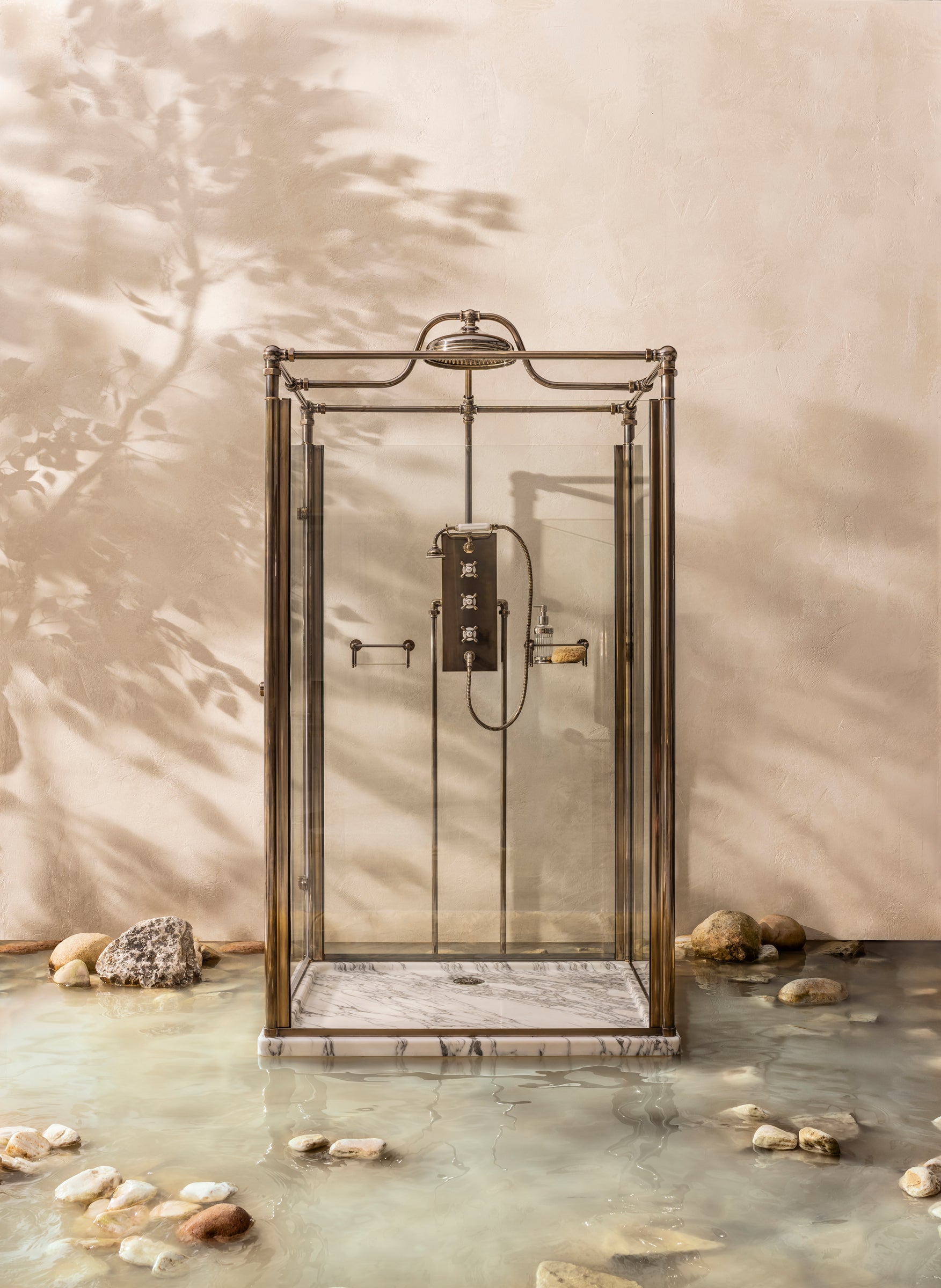 The Mersey Freestanding Shower