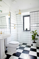 The Classic Shower Arm From The Ceiling